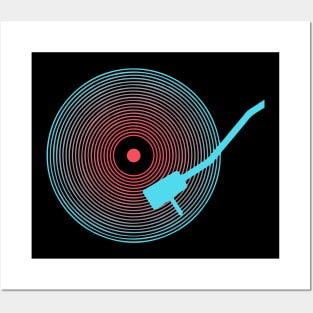 vinyl record Posters and Art